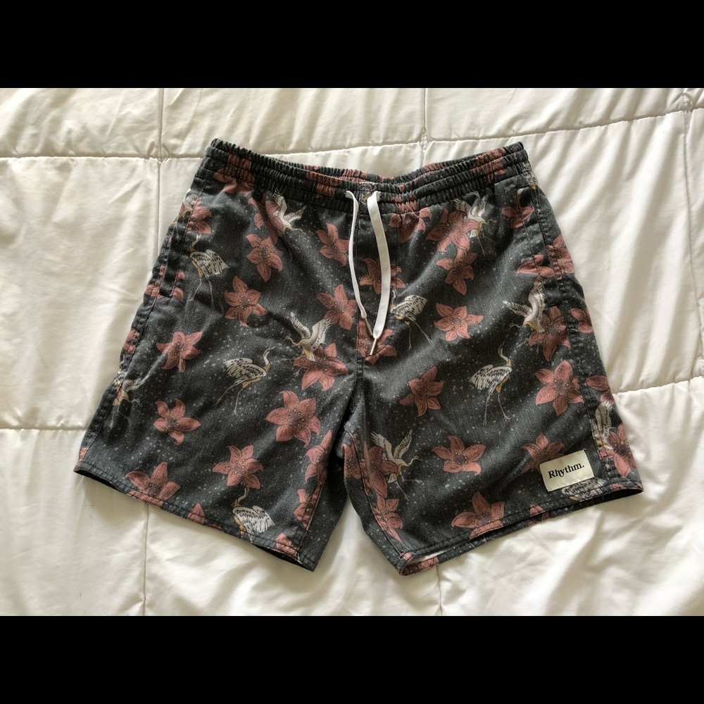 Rhythm floral board shorts
